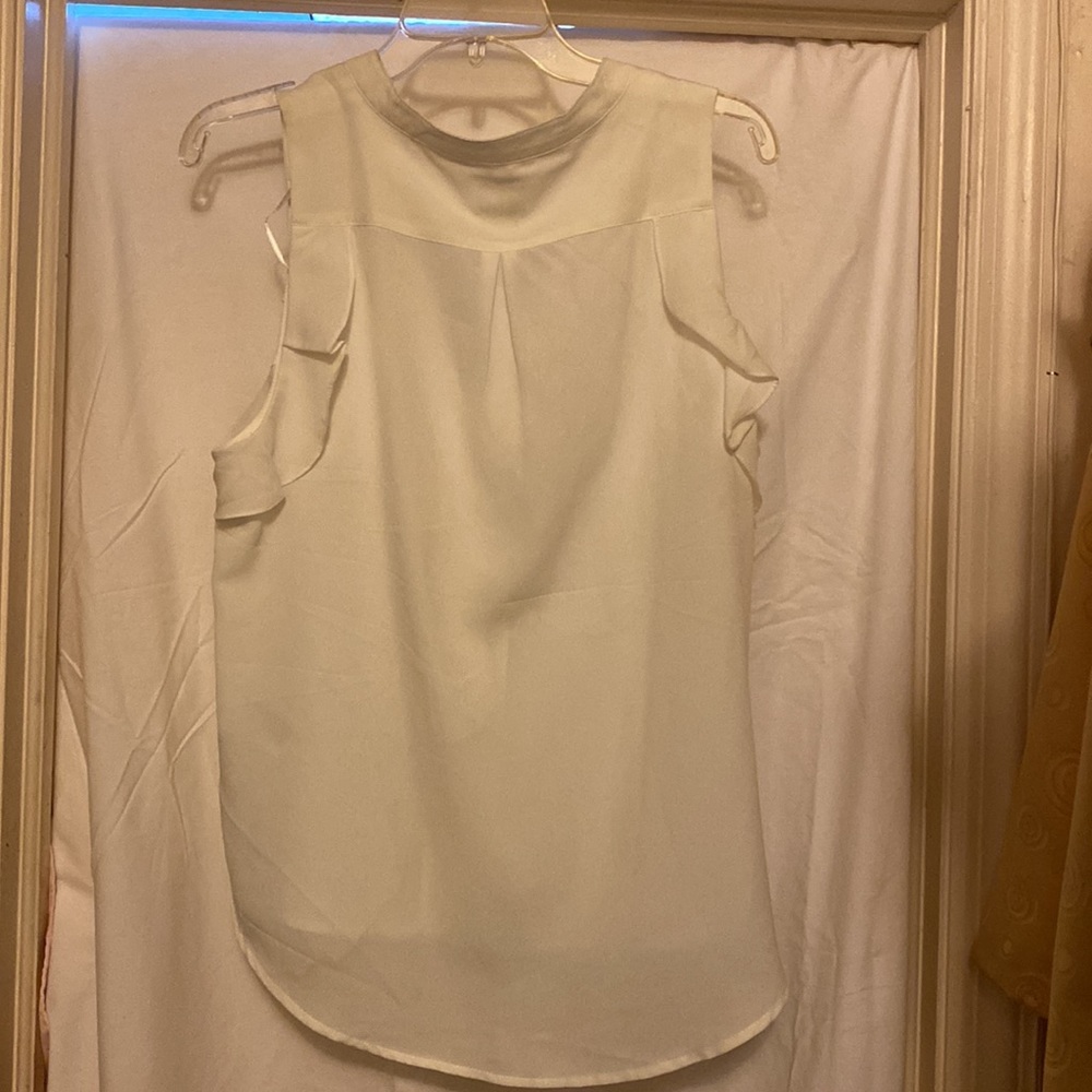 H&M CONSCIOUS collection brand new with tags size 14 collar off white - Picture 2 of 2
